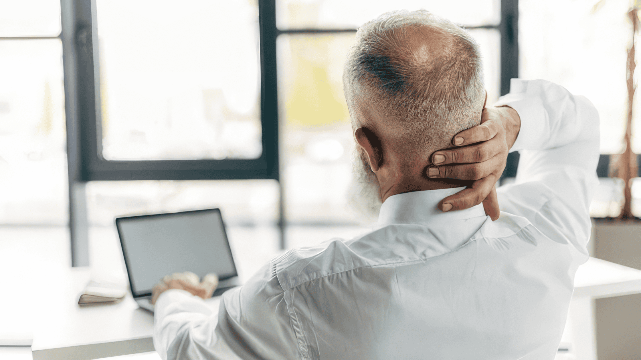 neck pain from working at a desk